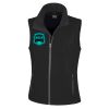 Result Core Ladies Printable Soft Shell Bodywarmer Thumbnail